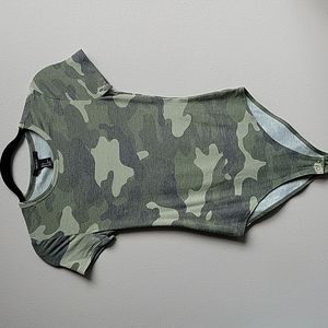 4/$25 Camo Bodysuit